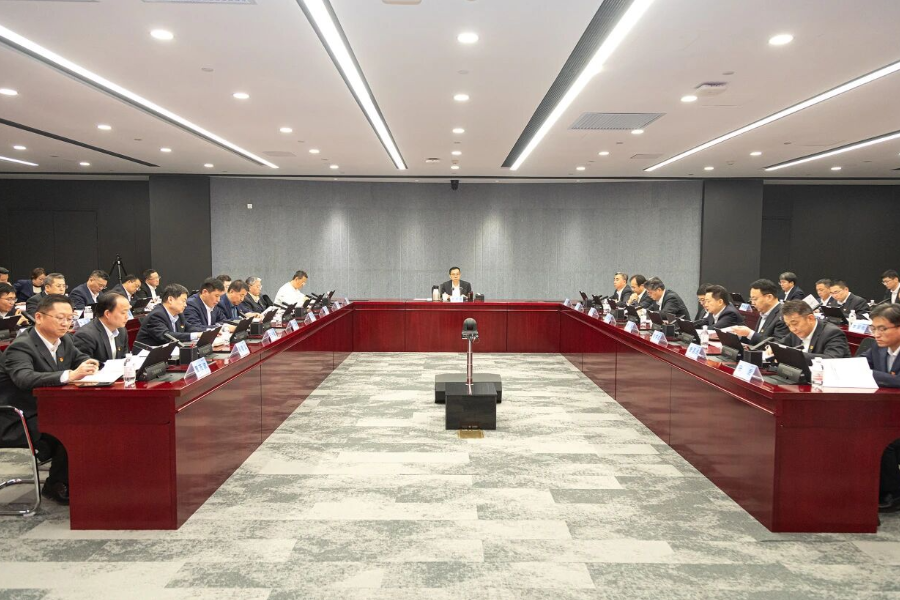 山東重工集團召開2025年度權屬公司黨組織、直屬黨組織書記全面從嚴治黨述責述廉和抓基層黨建工作述職評議會議